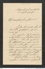 Nachlass Franz Steindachner, Brief von C. Heller an Franz Steindachner (10.10.1913), Inv.Nr. 212.10, Seite 1